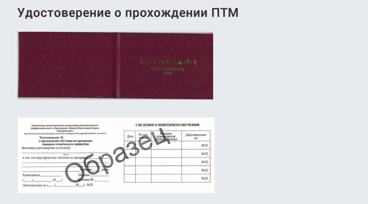  Курсы повышения квалификации по пожарно-техничекому минимуму в Троицке: дистанционное обучение