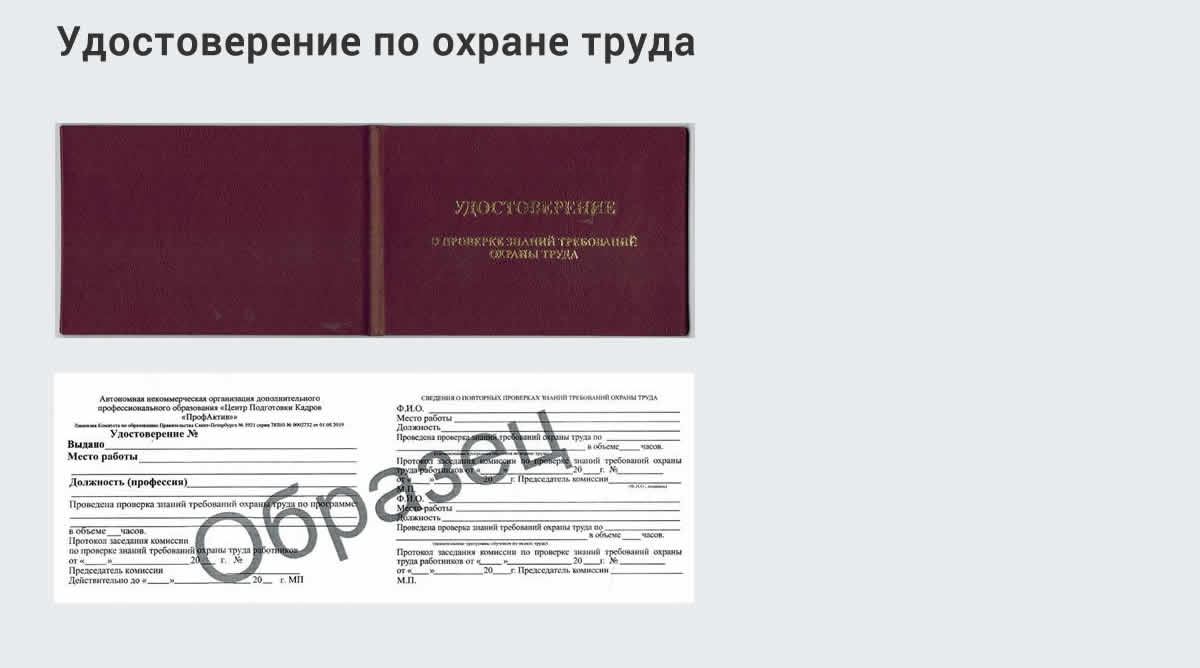  Дистанционное повышение квалификации по охране труда и оценке условий труда СОУТ в Троицке