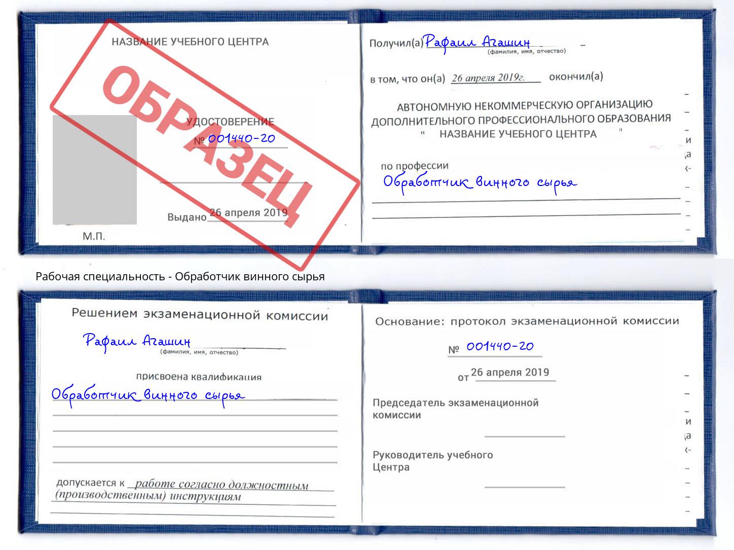 Обработчик винного сырья Троицк